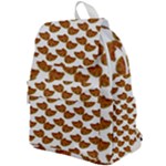 Biscuits Photo Motif Pattern Top Flap Backpack