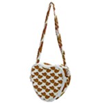 Biscuits Photo Motif Pattern Heart Shoulder Bag