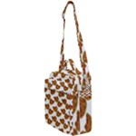 Biscuits Photo Motif Pattern Crossbody Day Bag