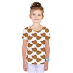 Biscuits Photo Motif Pattern Kids  One Piece Tee