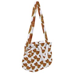 Rope Handles Shoulder Strap Bag 