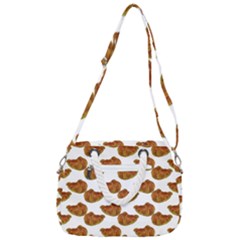 Rope Handles Shoulder Strap Bag 