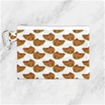 Biscuits Photo Motif Pattern Canvas Cosmetic Bag (Medium)