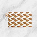 Biscuits Photo Motif Pattern Canvas Cosmetic Bag (Small)