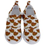 Biscuits Photo Motif Pattern Kids  Velcro No Lace Shoes