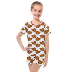 Kids  Mesh T-Shirt and Shorts Set 
