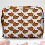 Biscuits Photo Motif Pattern Make Up Pouch (Large)