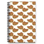 Biscuits Photo Motif Pattern 5.5  x 8.5  Notebook