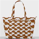 Biscuits Photo Motif Pattern Back Pocket Shoulder Bag 