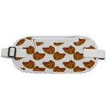 Biscuits Photo Motif Pattern Rounded Waist Pouch