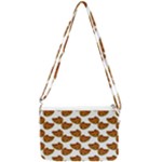 Biscuits Photo Motif Pattern Double Gusset Crossbody Bag