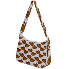Zip Up Shoulder Bag 