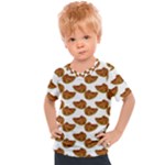 Biscuits Photo Motif Pattern Kids  Sports Tee