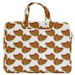 Biscuits Photo Motif Pattern MacBook Pro 16  Double Pocket Laptop Bag 