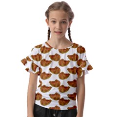 Kids  Cut Out Flutter Sleeves 