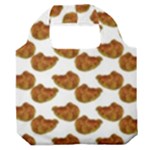 Biscuits Photo Motif Pattern Premium Foldable Grocery Recycle Bag