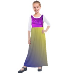 Kids  Quarter Sleeve Maxi Dress 