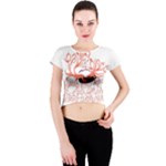 Panic At The Disco - Lying Is The Most Fun A Girl Have Without Taking Her Clothes Crew Neck Crop Top