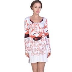 Long Sleeve Nightdress 