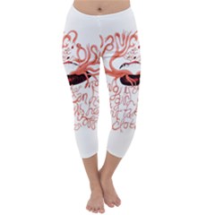 Capri Winter Leggings Front Capri Winter Leggings Front