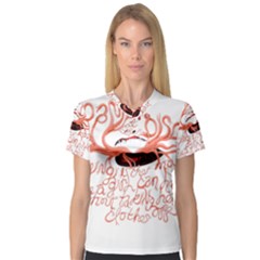 V-Neck Sport Mesh T-Shirt 