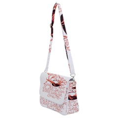 Shoulder Bag with Back Zipper 