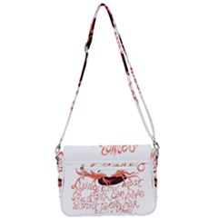 Shoulder Bag with Back Zipper 