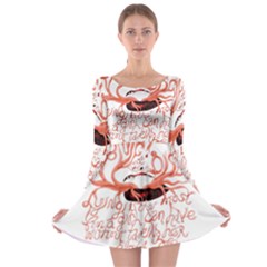 Long Sleeve Skater Dress 