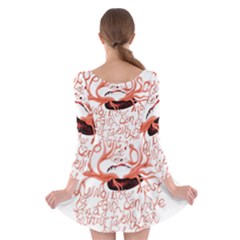 Long Sleeve Skater Dress 