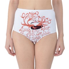 Classic High-Waist Bikini Bottoms 