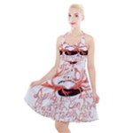 Panic At The Disco - Lying Is The Most Fun A Girl Have Without Taking Her Clothes Halter Party Swing Dress 