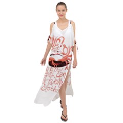 Maxi Chiffon Cover Up Dress 