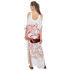 Maxi Chiffon Cover Up Dress 
