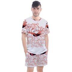 Men s Mesh T-Shirt and Shorts Set 