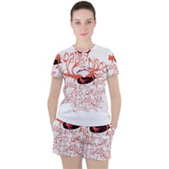Women s Mesh T-Shirt and Shorts Set 