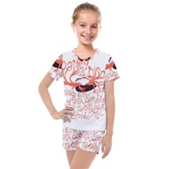 Kids  Mesh T-Shirt and Shorts Set 