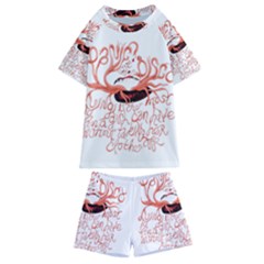 Kids  Swim T-Shirt and Shorts Set 