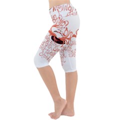 Lightweight Velour Cropped Yoga Leggings 