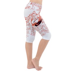 Lightweight Velour Cropped Yoga Leggings 