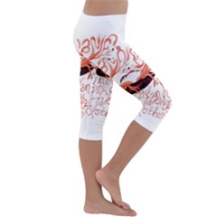 Kids  Lightweight Velour Capri Leggings  