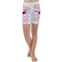 Kids  Lightweight Velour Capri Yoga Leggings 