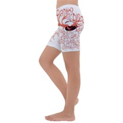 Kids  Lightweight Velour Capri Yoga Leggings 