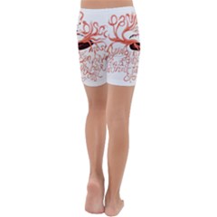 Kids  Lightweight Velour Capri Yoga Leggings 