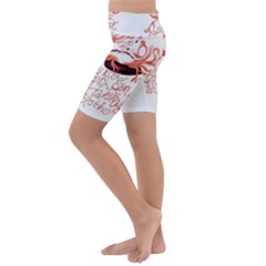 Kids  Lightweight Velour Cropped Yoga Leggings 