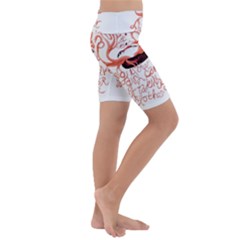 Kids  Lightweight Velour Cropped Yoga Leggings 