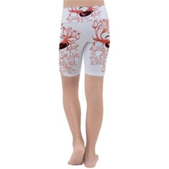 Kids  Lightweight Velour Cropped Yoga Leggings 