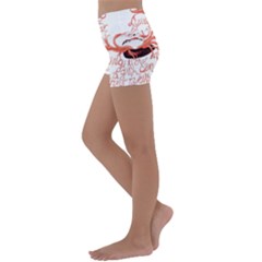 Kids  Lightweight Velour Yoga Shorts 