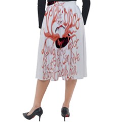 Classic Velour Midi Skirt  