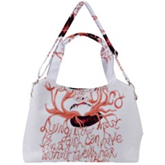 Double Compartment Shoulder Bag 