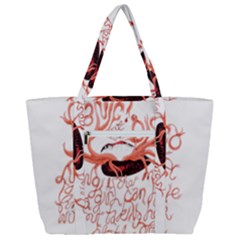 Zip Up Canvas Bag 